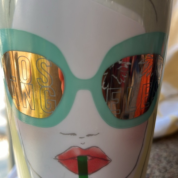 Starbucks Los Angeles LA Girl Sunglasses Ceramic Coffee Travel Mug 2016 - Picture 3 of 10